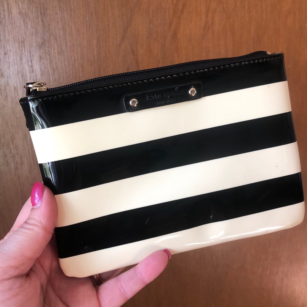 Kate Spade Striped Pouch